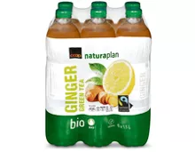 Z.B. Coop Naturaplan Bio-Green Tea Ginger, Fairtrade Max Havelaar, 6 x 1,5 Liter 9.95 statt 14.95