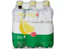 Z.B. Coop Naturaplan Bio-Schnitzwasser, 6 x 50 cl 4.75 statt 5.95