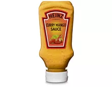Z.B. Heinz Curry-Mango-Sauce, 220 ml<br /> 2.35 statt 2.95