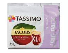 Z.B. Jacobs Tassimo Caffè Crema Classico XL, Big Pack, 24 Kapseln 6.75 statt 9.65