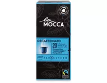 Z.B. La Mocca Decaffeinato, Fairtrade Max Havelaar, 20 Kapseln