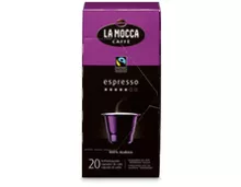 Z.B. La Mocca Espresso, Fairtrade Max Havelaar, 20 Kapseln