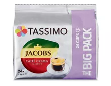 Z.B. Tassimo Caffè Crema Classico, Big Pack, 24 Kapseln 5.90 statt 8.45