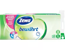 Zewa bewährt Toilettenpapier Weiss