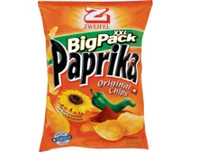 Zweifel Chips XXL Paprika 380 g, Nature 400 g