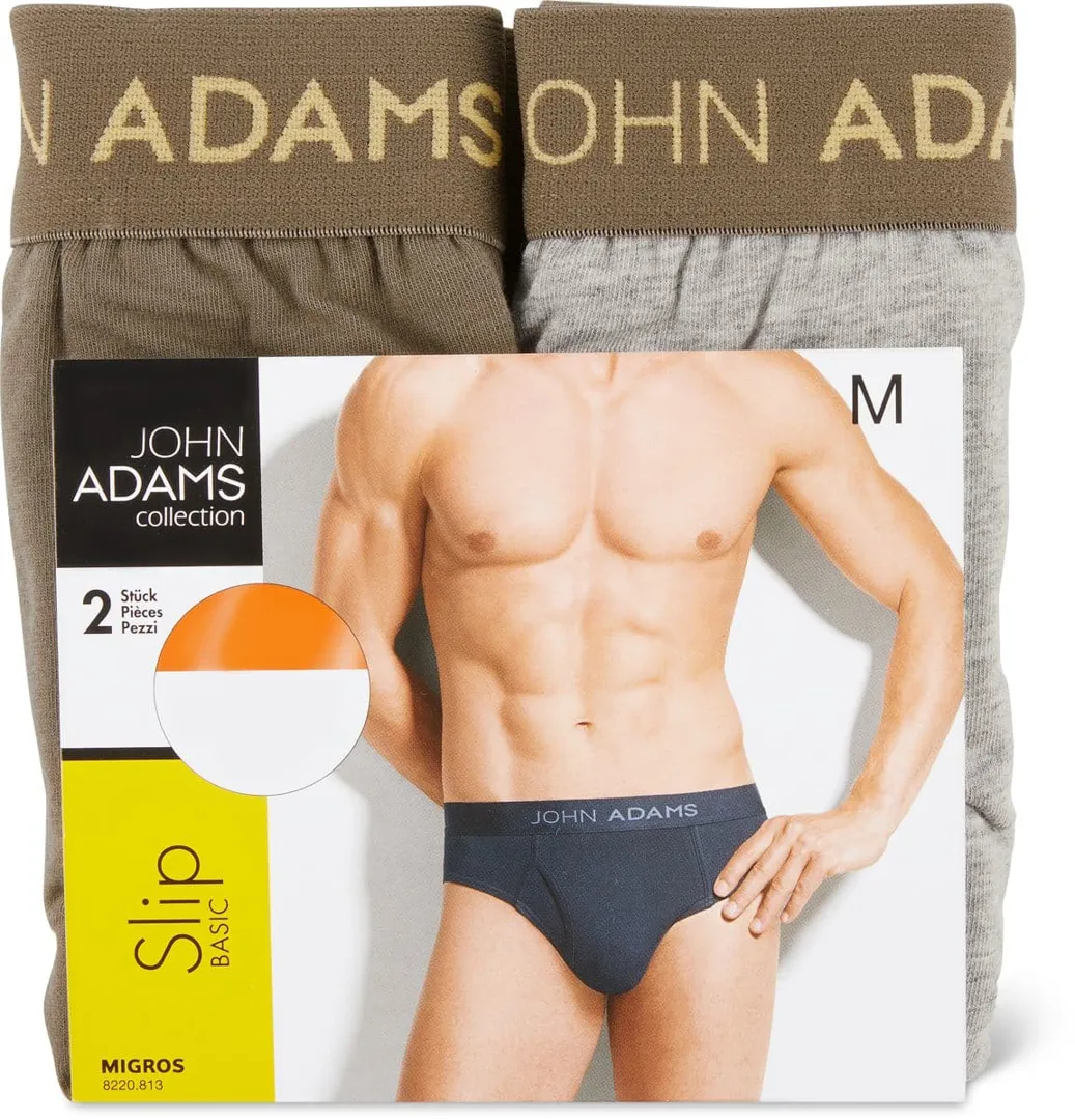 John Adams HerrenSlip oder Short im DuoPack Migros ab 27.06.2017