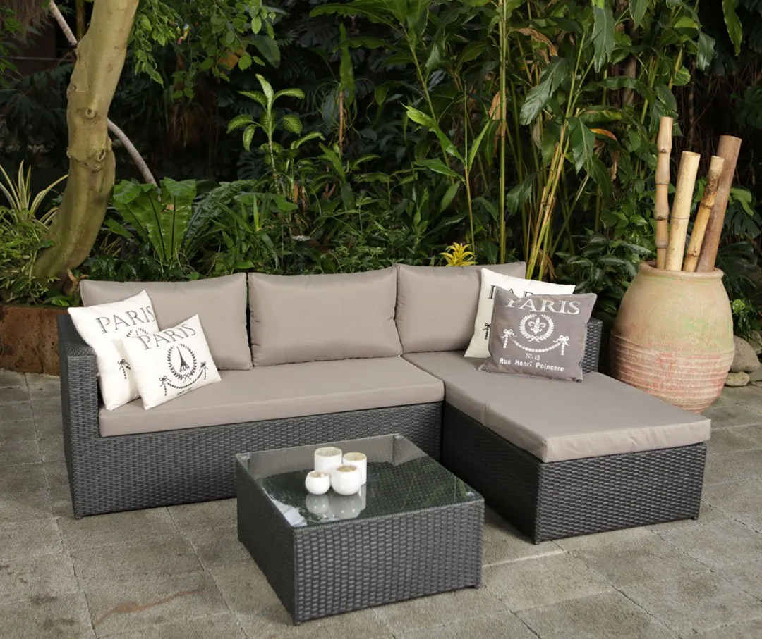 Malibu Lounge-Set anthrazit/taupe - OTTO'S - ab 09.01.2017 - Deal.ch