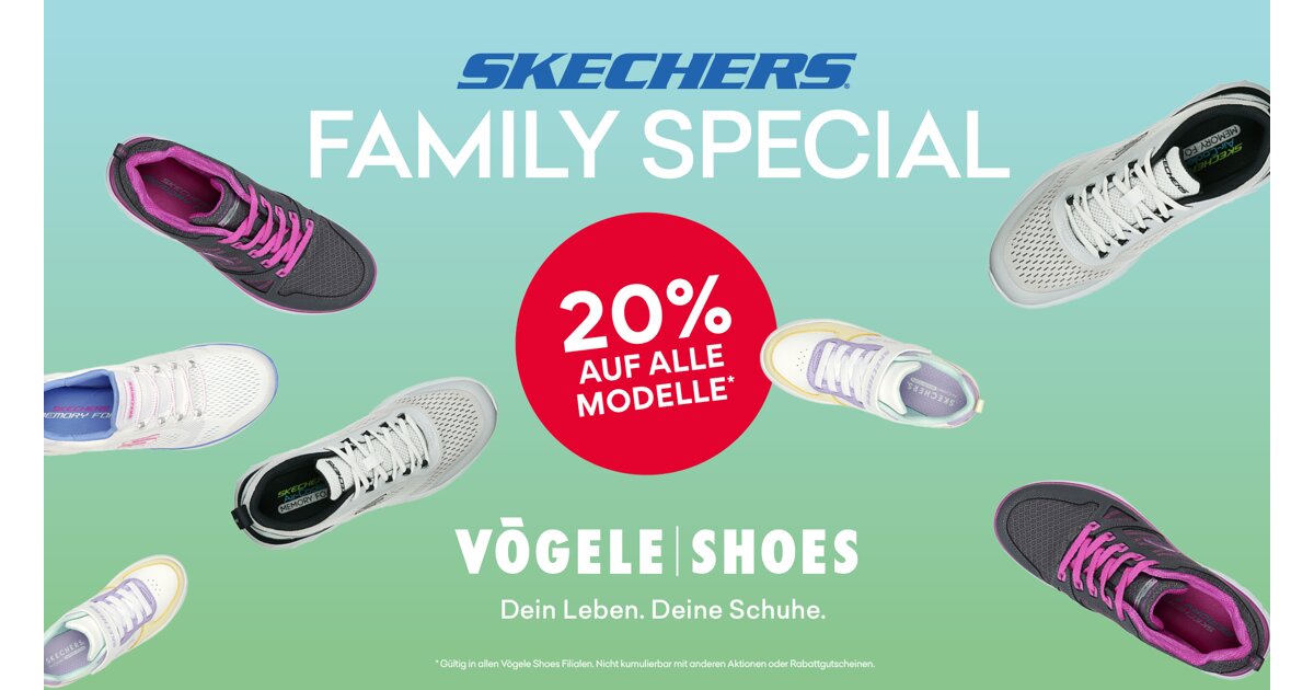 SKECHERS FAMILY SPECIAL 20 Shopping Arena St.Gallen