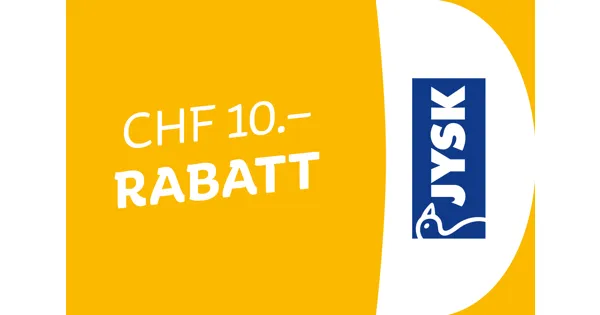 Gutschein 10. Rabatt bei JYSK Einkaufszentrum Rosenberg