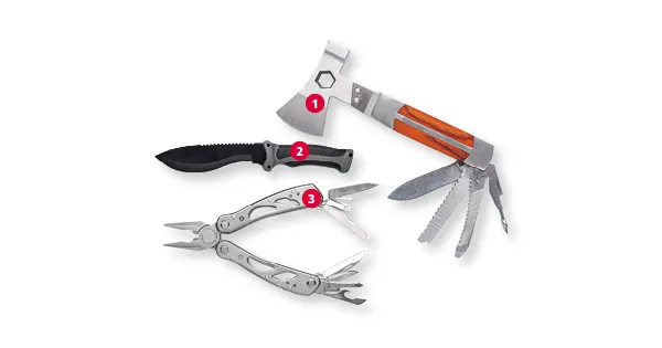 ADVENTURIDGE® Outdoormesser ALDI SUISSE ab 30 04 2018