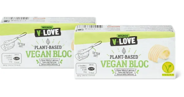 Aha! VLove Vegan Bloc Butterersatz 20 Rabatt Migros ab 12.09.