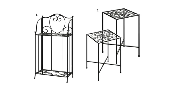 Verwunderlich Blumenhocker Metall Lidl Bilder
