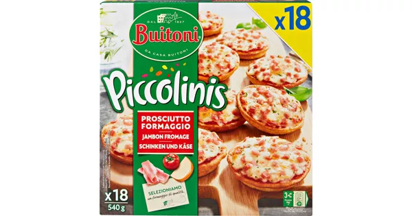 Buitoni Piccolinis Minipizzas Schinken Und Kase 27 Rabatt Denner Ab 23 12 2019 Aktionis Ch