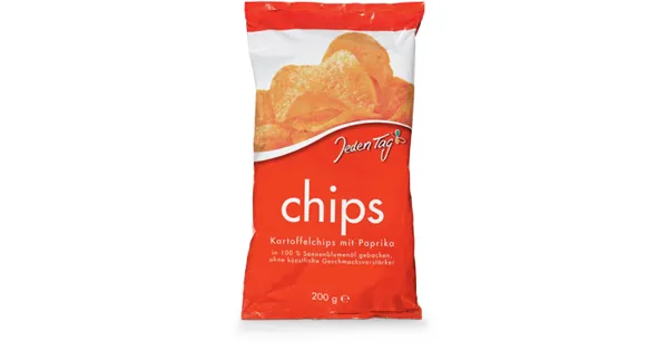 Jeden Tag Paprika Chips SPAR ab 15.09.2015 Aktionis.ch
