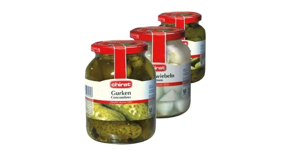 Chirat Gurken / Silberzwiebeln/ Cornichons 28 Rabatt LIDL ab 05.