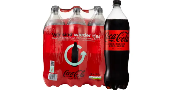Coca-Cola Zero - 45% Rabatt - Denner - ab 04.06.2024 - Aktionis.ch