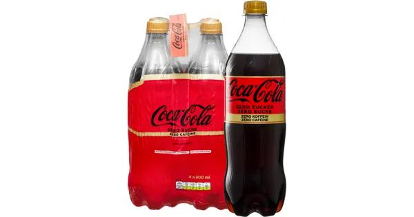 Coca-Cola Zero Koffein - 34% Rabatt - Denner - ab 02.01.2025 - Aktionis.ch