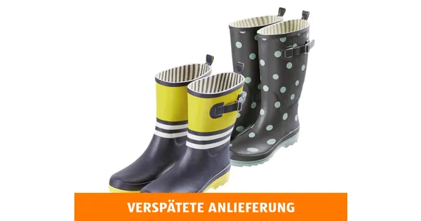 CRANE® DAMEN/HERRENGUMMISTIEFEL ALDI Suisse ab 30.08.2021