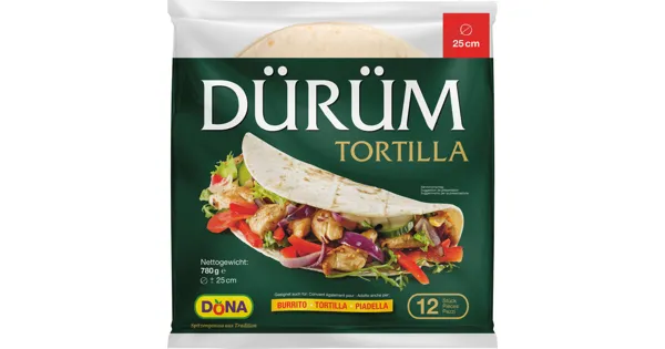 Dona Dürüm Tortilla Denner ab 02.08.2022 Aktionis.ch