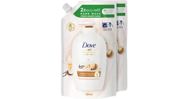 Dove Flüssigseife Feuchtigkeitsspendend – 6er Pack (250 Ml) – Entfernt 99% Der Bakterien & Pflegt Mit 5 Wirkstoffen