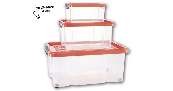 EASY HOME® StapelboxenSet, 3teilig ALDI Suisse ab 02.03.2020