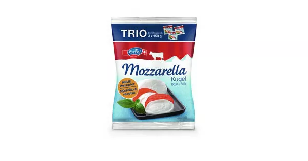 Emmi Mozzarella Kugel Trio - 36% Rabatt - SPAR - ab 26.07.2016 - Deal.ch