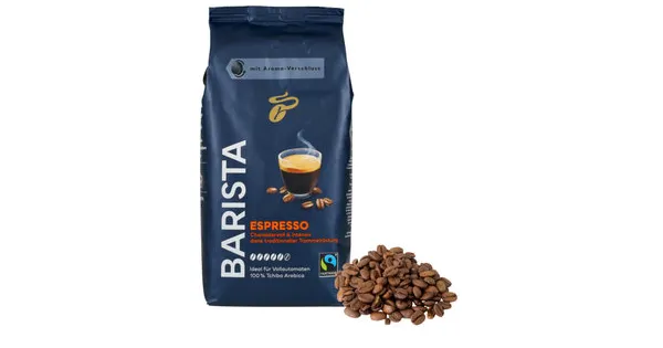 Fairtrade Tchibo Bohnenkaffee Espresso Barista Coop ab 02.05.2023
