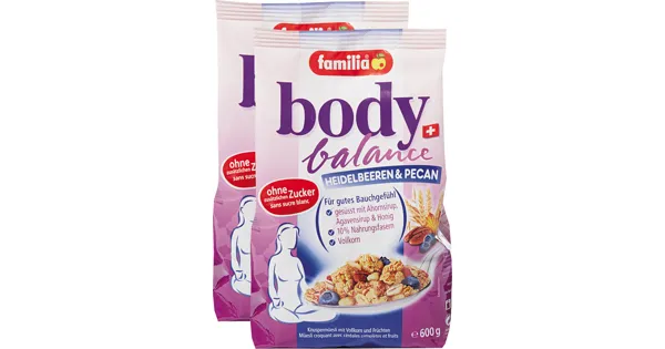 Familia Müesli body balance 30 Rabatt Denner ab 29.05.2018