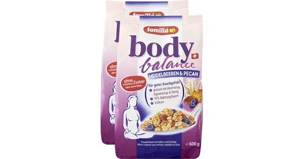 Familia Müesli body balance 24 Rabatt Denner ab 20.02.2019
