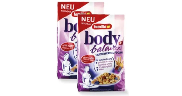 Familia Müesli Body Balance Heidelbeeren und Pecan DuoPack 30