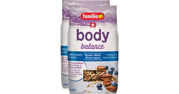 Familia Müesli body balance 25 Rabatt Denner ab 12.07.2022