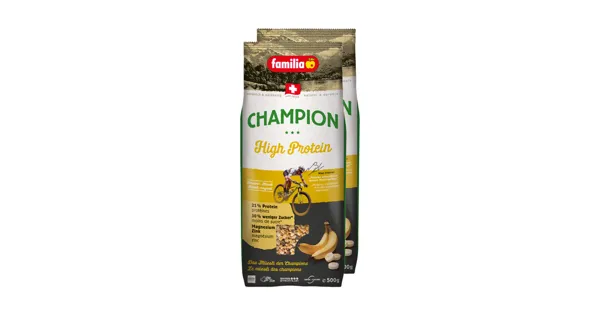 Familia Müsli Champion High Protein LIDL ab 24.11.2022 Aktionis.ch