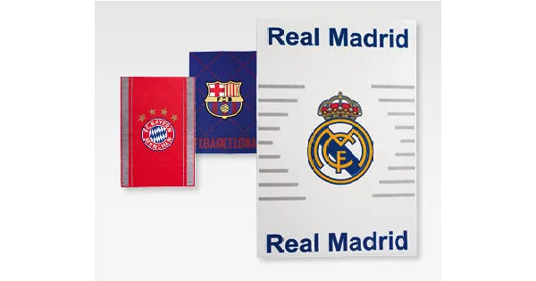 Fc Bayern Munchen Fc Barcelona Real Madrid Cf Teppich Aldi