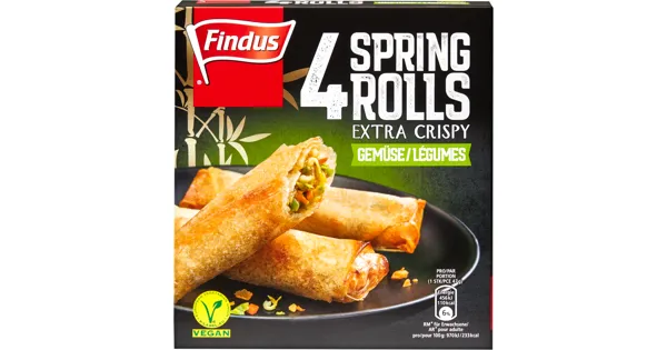 Findus Gemüse-Frühlingsrollen - Denner - ab 07.11.2023 - Aktionis.ch