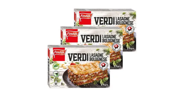 Findus Lasagne Verdi al Forno 3x 600g - 30% Rabatt - Coop - ab 14.05. ...