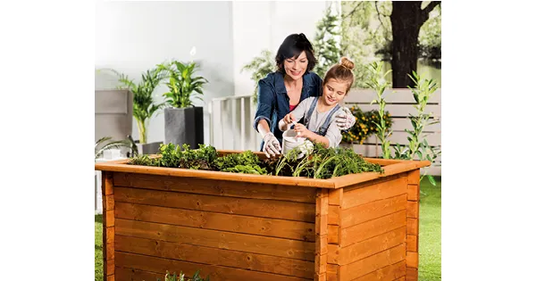 GARDENLINE® Hochbeet aus Holz ALDI Suisse ab 03.04.2017 Aktionis.ch