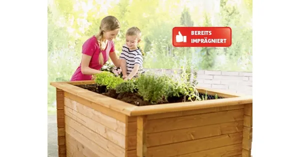 GARDENLINE® Hochbeet aus Holz ALDI Suisse ab 10.04.2014 Deal.ch