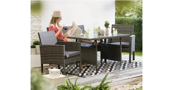 GARDENLINE® LoungeSet, 4teilig ALDI Suisse ab 09.05.2018 Aktionis.ch