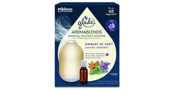 Glade Aroma Essential Oil Starter Zen 50 Rabatt Coop ab 25.10.
