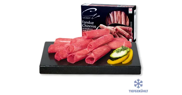 GOURMET Fondue Chinoise Rindfleisch 20 Rabatt ALDI Suisse ab 24.