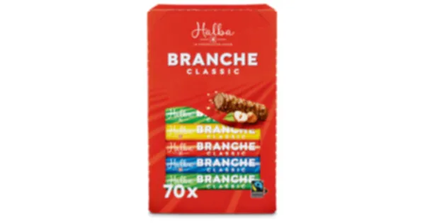 Halba Branches Classic, Fairtrade Max Havelaar, 70 x 23 g - 52% Rabatt ...