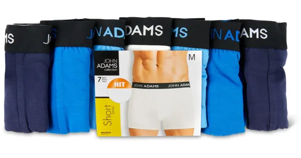 John Adams HerrenSlip oder Short im 7erPack Migros ab 26.03.2019
