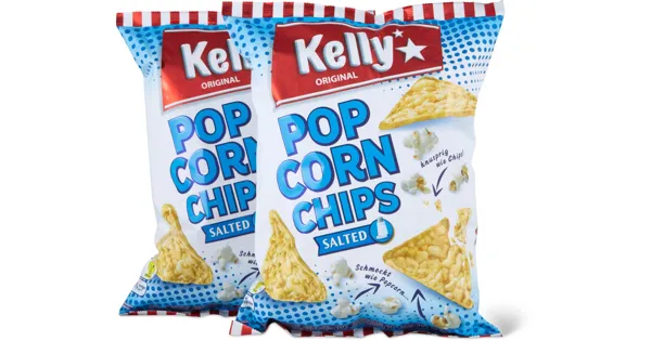 Kelly PopcornChips gesalzen Migros ab 08.03.2022 Aktionis.ch