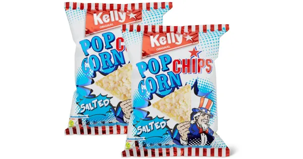 Kelly PopcornChips gesalzen im DuoPack Migros ab 31.03.2020