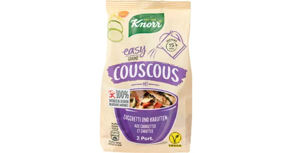 Knorr Couscous Zucchini & Karotten 30 Rabatt Denner ab 29.08.2023 Aktionis.ch