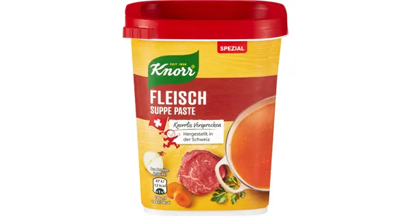Knorr Fleischsuppe Spezial Paste 21 Rabatt Denner ab 28.03.2023
