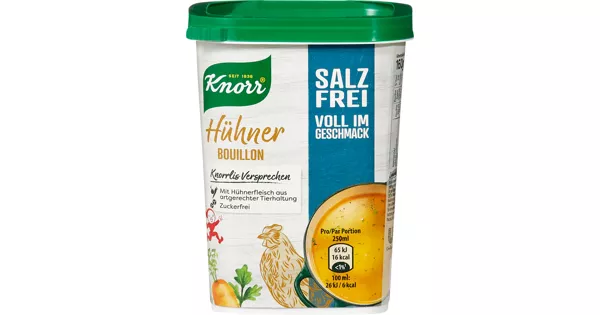 Knorr Hühnerbouillon Granulat 35 Rabatt Denner Ab 04012022