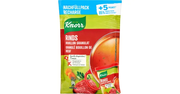 Knorr Rindsbouillon Granulat 26 Rabatt Denner ab 04.01.2022 Aktionis.ch