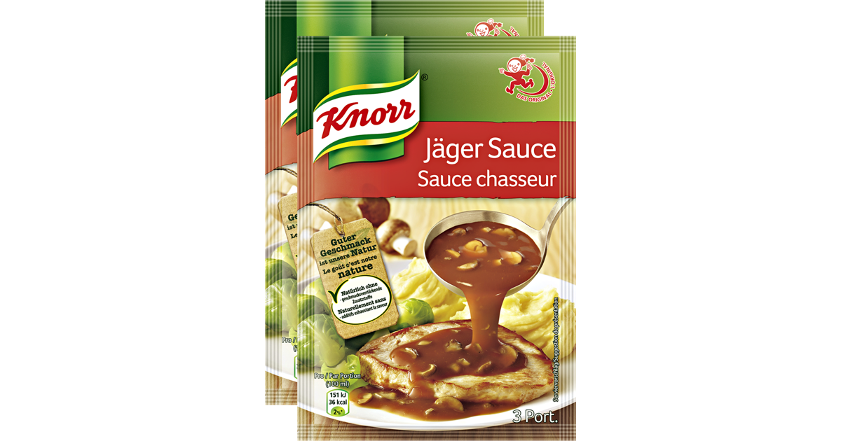 Knorr Sauce Jäger - 21% Rabatt - Denner - ab 05.11.2019 - Aktionis.ch
