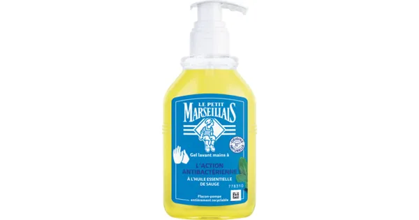 Le Petit Marseillais Flüssigseife Antibakteriell – 250 Ml, Mit ätherischen Ölen, Dermatologisch Getestet